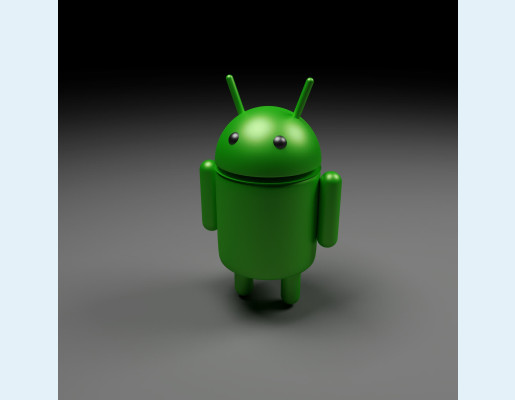 Logo en 3D de Android
