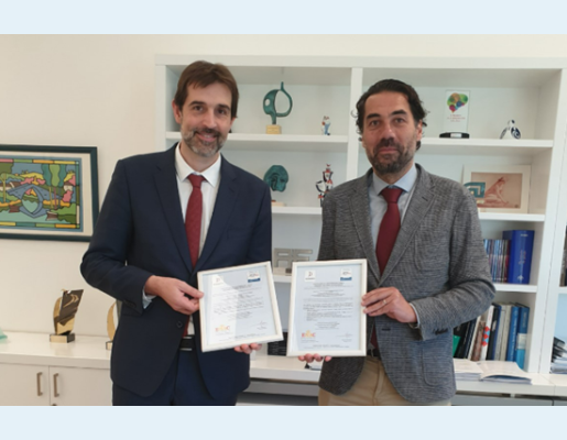 Julián Cerviño, director a Amtega, coa certificación