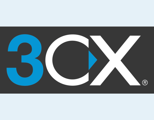Logotipo de 3CX