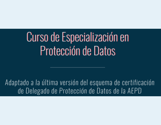 Curso de Especialización en Protección de Datos