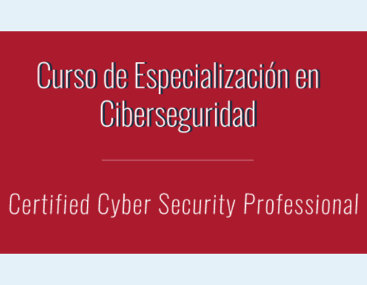 Curso Especialización en Ciberseguridade
