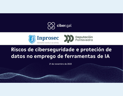 Riscos de ciberseguridade e protección de datos no emprego de ferramentas de IA