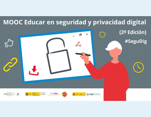 2ª edición do MOOC para educadores “Educar en seguridade e privacidade dixital”