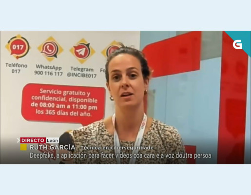 Ruth García, técnica en ciberseguridade