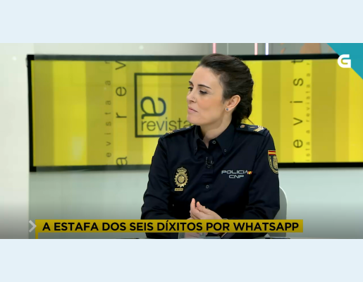 Entrevista na TVG a Inés Amor