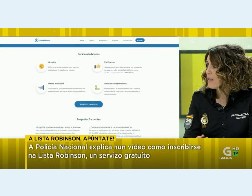Lista Robinson e aumento da ciberdelincuencia, especialmente nas PEMES