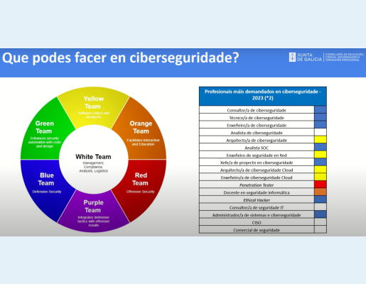 Cursos de especialización en ciberseguridade