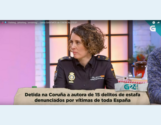 Inés Amor, Polcía Nacional