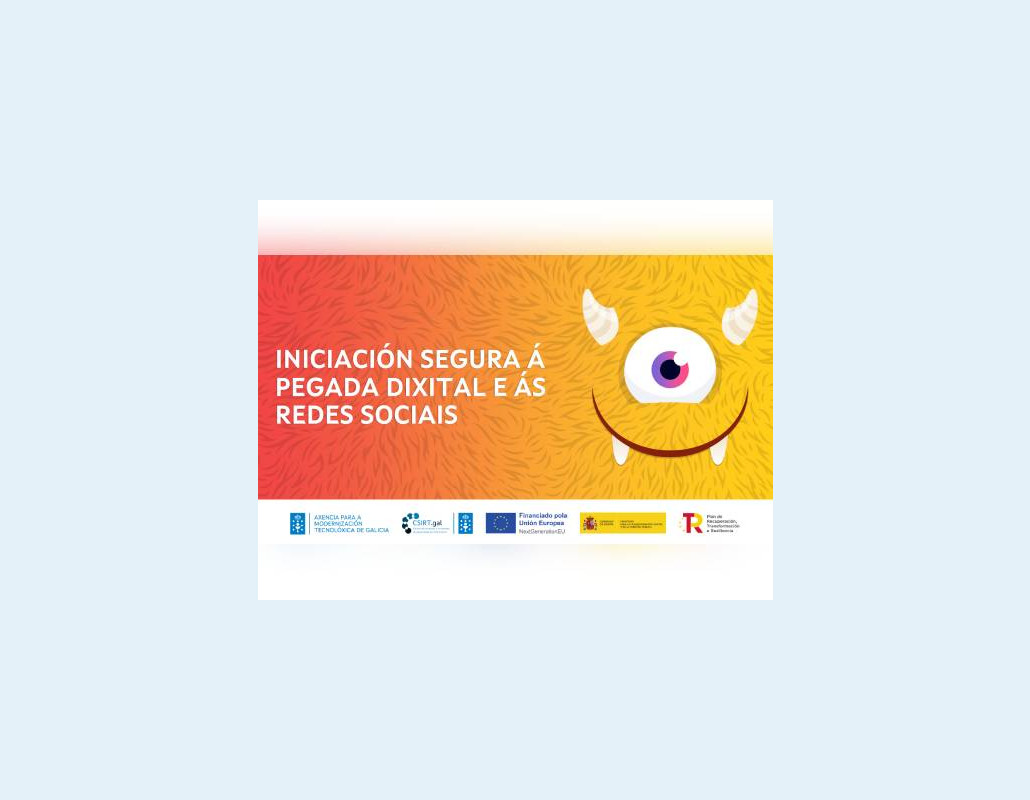 Convocatoria do programa educativo 'Iniciación segura á pegada dixital e ás redes sociais'