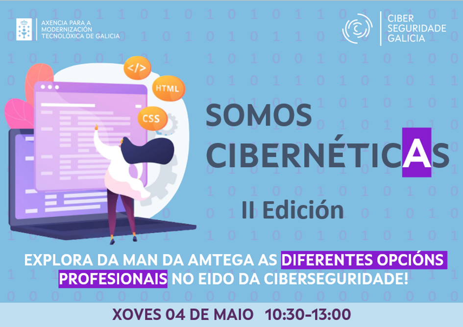 Cartel xornada 'Somos cibernéticas'