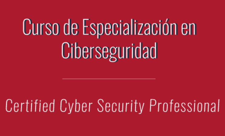 Curso Especialización en Ciberseguridade