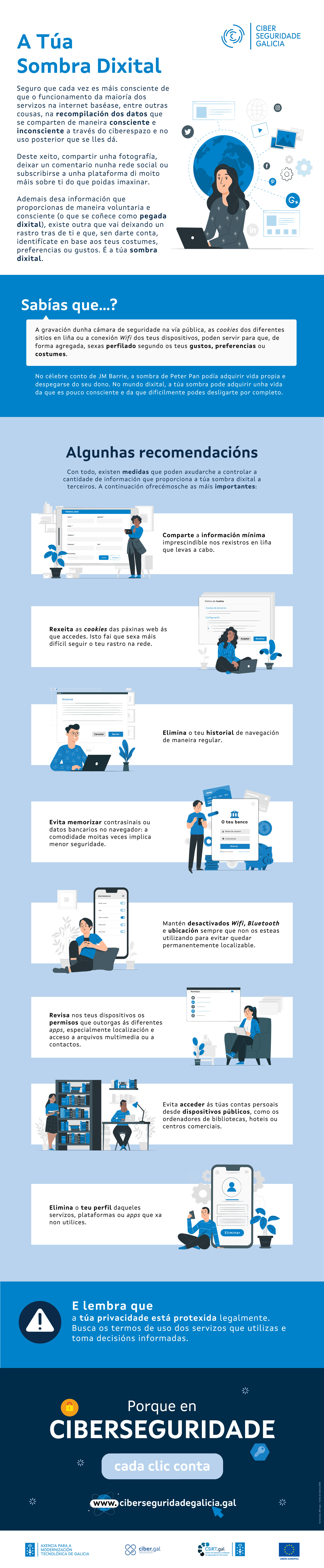 Infografía Sombra dixital