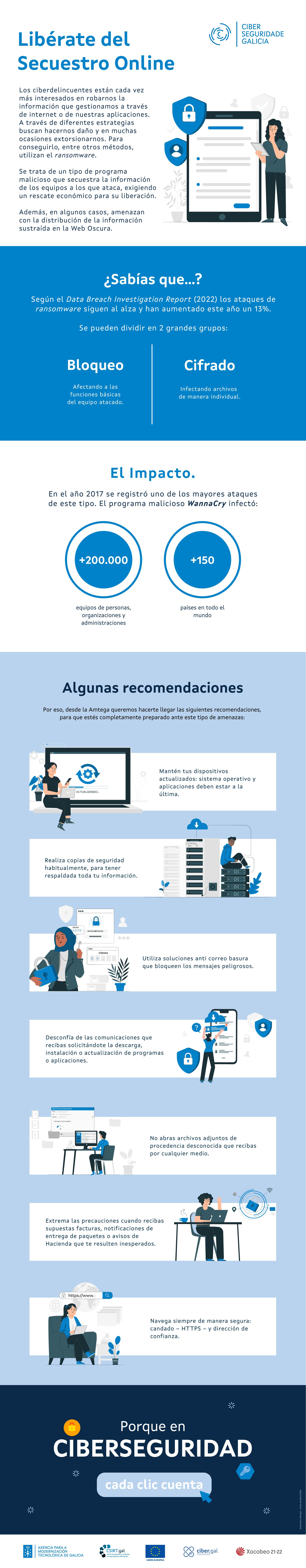 Libérate del secuestro en línea