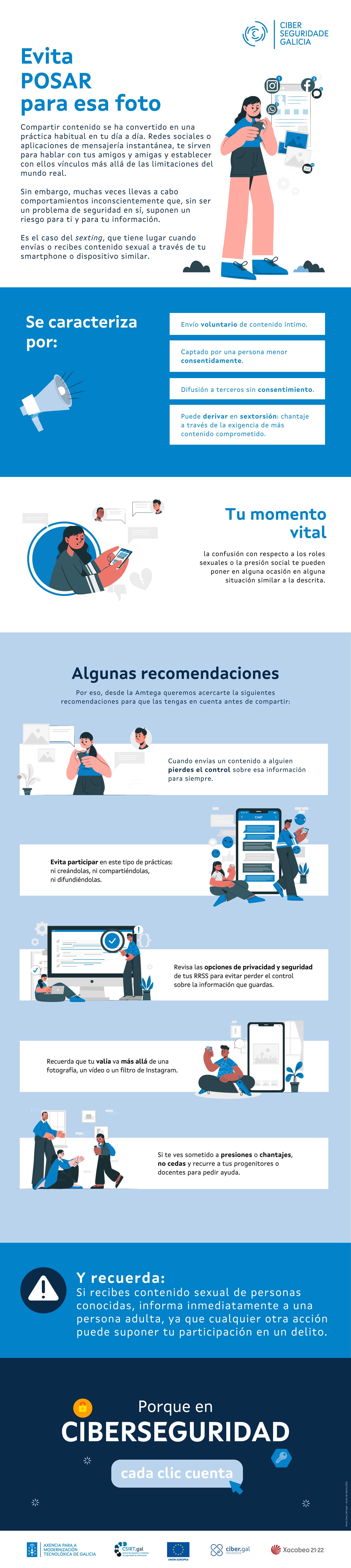 Evita posar para esa foto