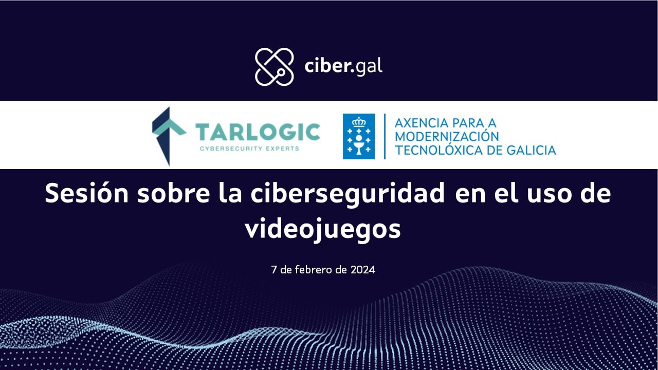 Sesión sobre la ciberseguridad en el uso de videojuegos