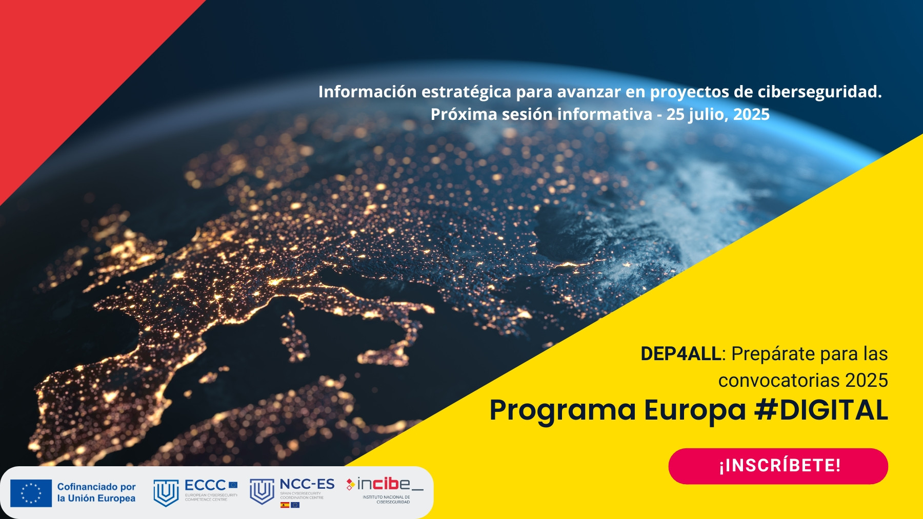 Sesión informativa DEP4ALL: Convocatorias de Ciberseguridade 2025 (SO3)