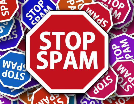 señal de stop spam