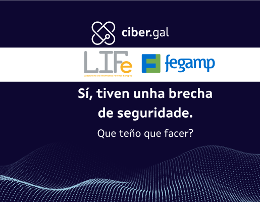 Sí, tiven unha brecha de seguridade. Que teño que facer?