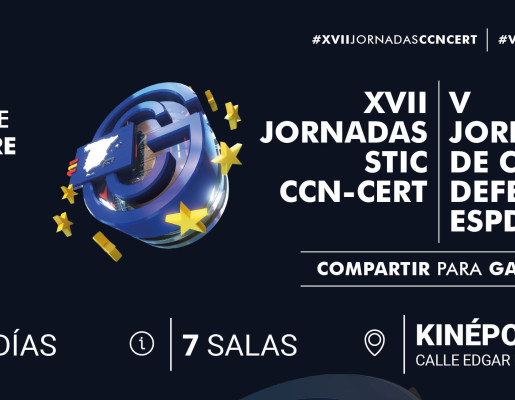 Aberto o prazo de inscrición para as XVII Xornadas STIC CCN-CERT | V Xornadas de Ciberdefensa ESPDEF-CERT