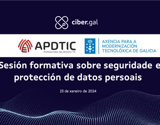 Sesión formativa sobre seguridade e protección de datos persoais