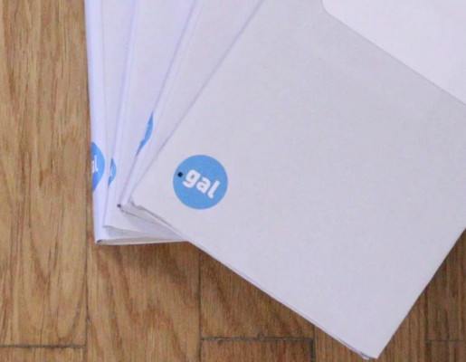 Cartafoles co logotipo do dominio PuntoGal