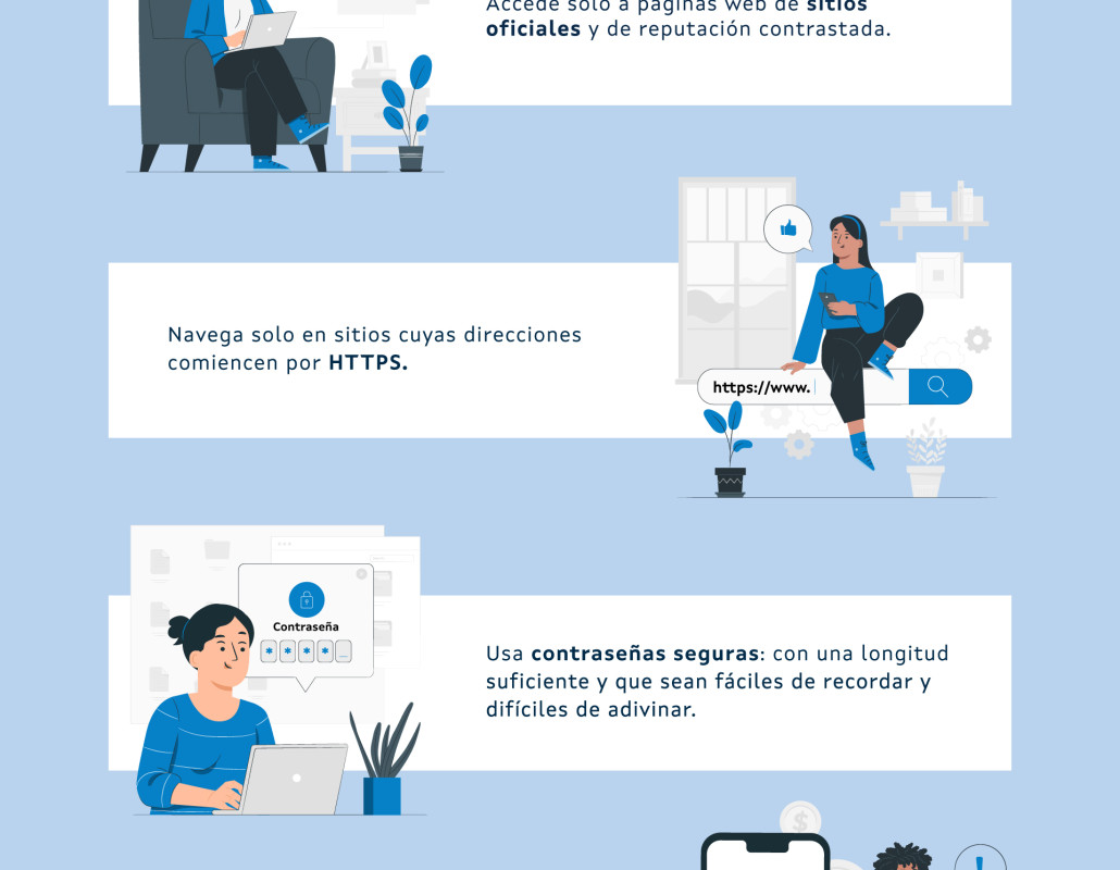 Infografía 10: Cibercompras Seguras