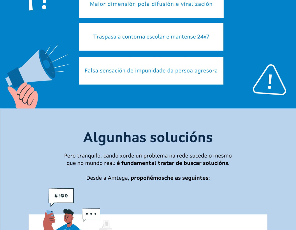 As agresións non teñen espazo na mochila