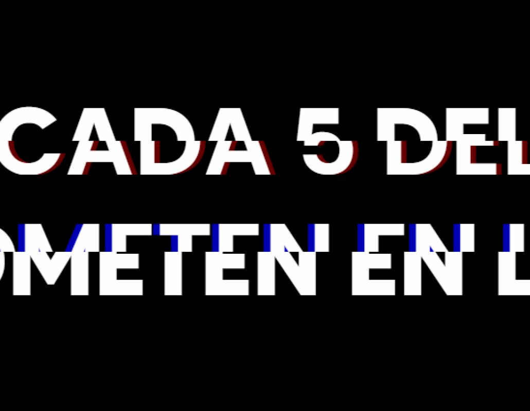 Campaña 'Uno de cada cinco delitos' del Ministerio del Interior