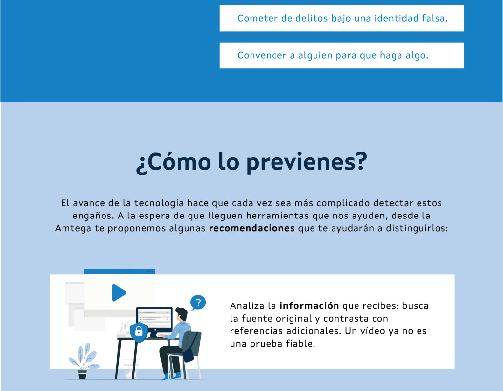 Infografía Deep Fakes