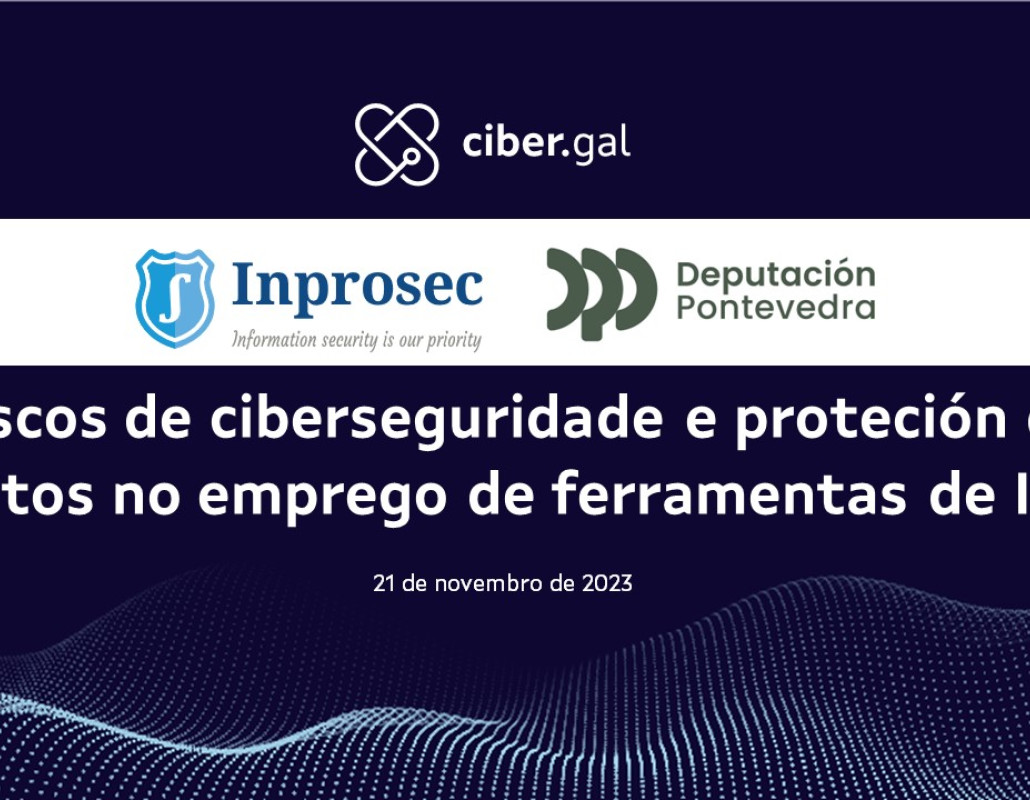 Riscos de ciberseguridade e protección de datos no emprego de ferramentas de IA