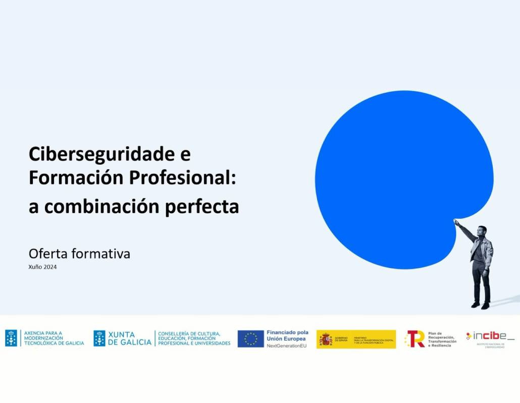 Cursos de Especialización en Ciberseguridade - Formación Profesional, Xunta de Galicia