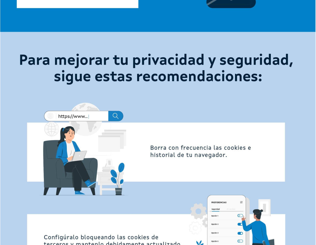 Infografía Las cookies, miguitas con riesgo