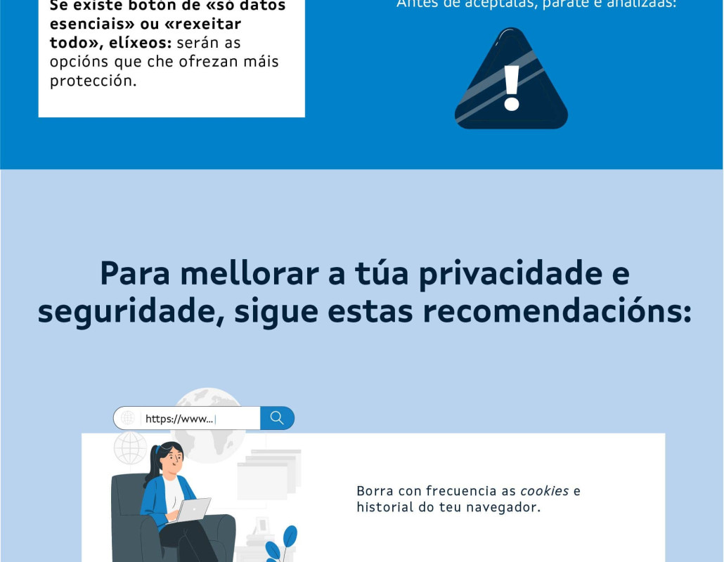 Infografía As cookies, miguiñas con risco