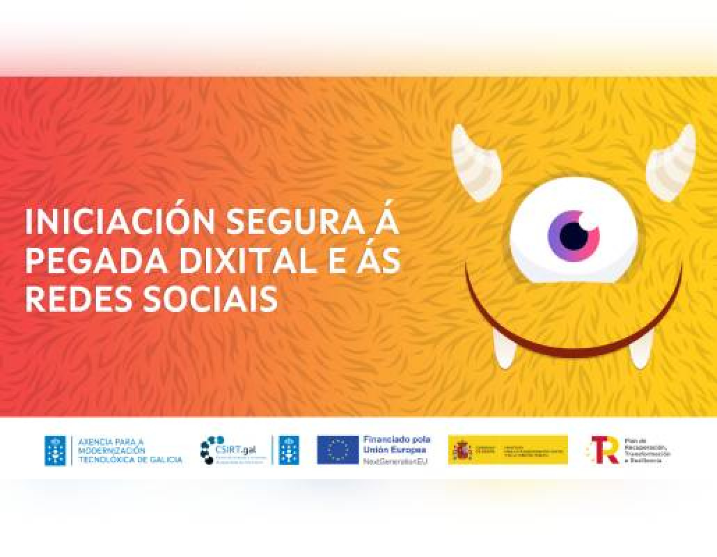 Convocatoria do programa educativo 'Iniciación segura á pegada dixital e ás redes sociais'