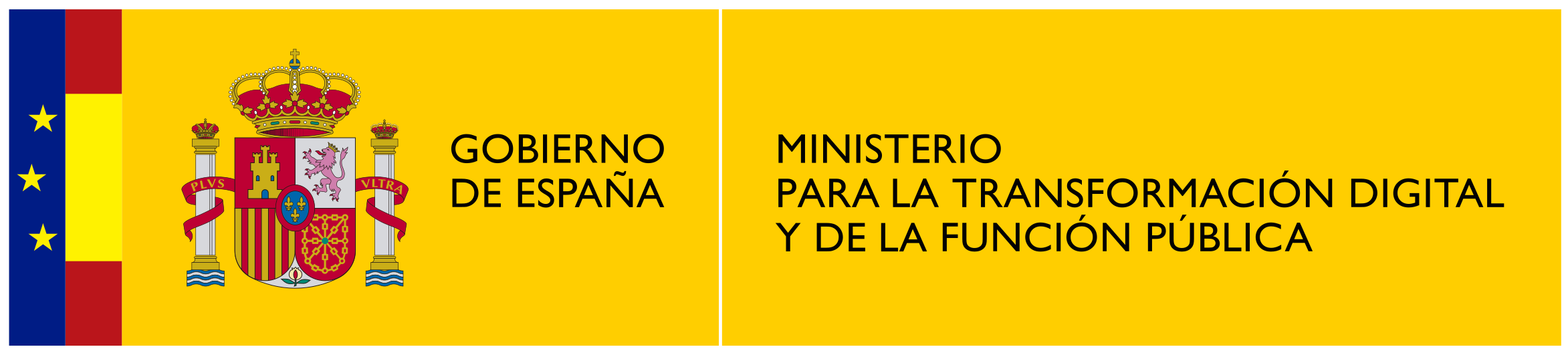 Goberno de España. Ministerio para a Transformación Dixital e da Función Pública